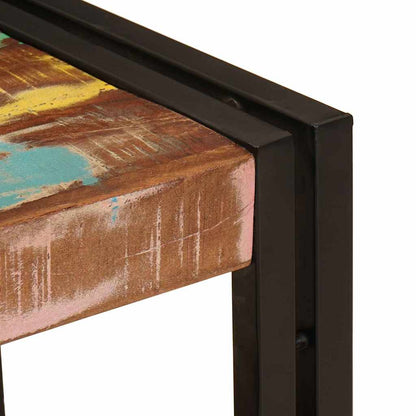 Vanity Cabinet Multicolour 71 x 33 x 58 cm Solid Reclaim Wood