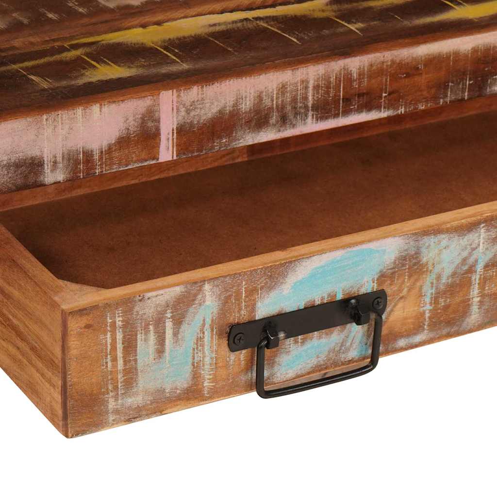 Vanity Cabinet Multicolour 71 x 33 x 58 cm Solid Reclaim Wood