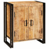 Bedside Cabinet Brown 38 x 33 x 58 cm Soild rough mango wood