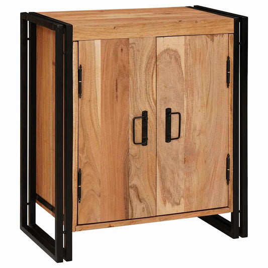Bedside Cabinet Brown 66 x 35 x 76 cm Solid acacia wood