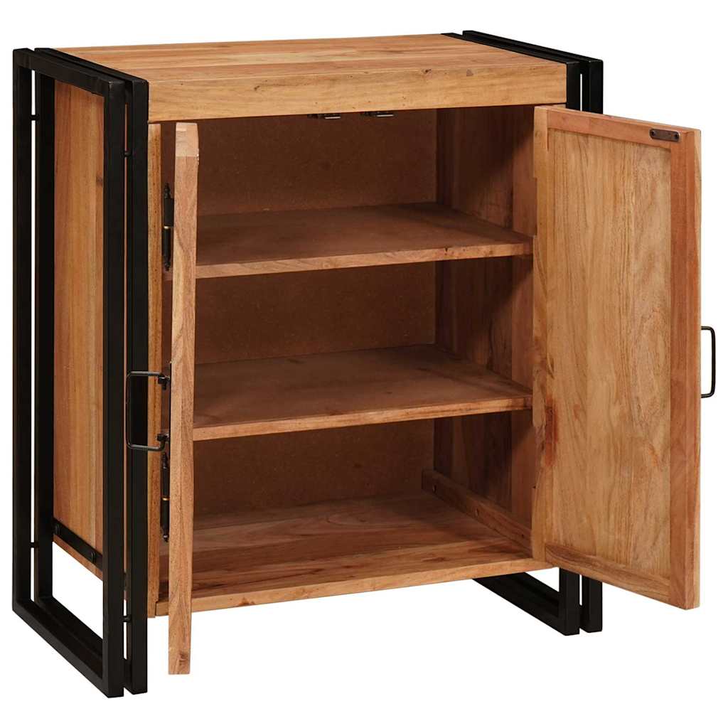 Bedside Cabinet Brown 66 x 35 x 76 cm Solid acacia wood