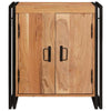 Bedside Cabinet Brown 38 x 33 x 58 cm Solid acacia wood
