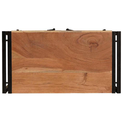 Bedside Cabinet Brown 66 x 35 x 76 cm Solid acacia wood