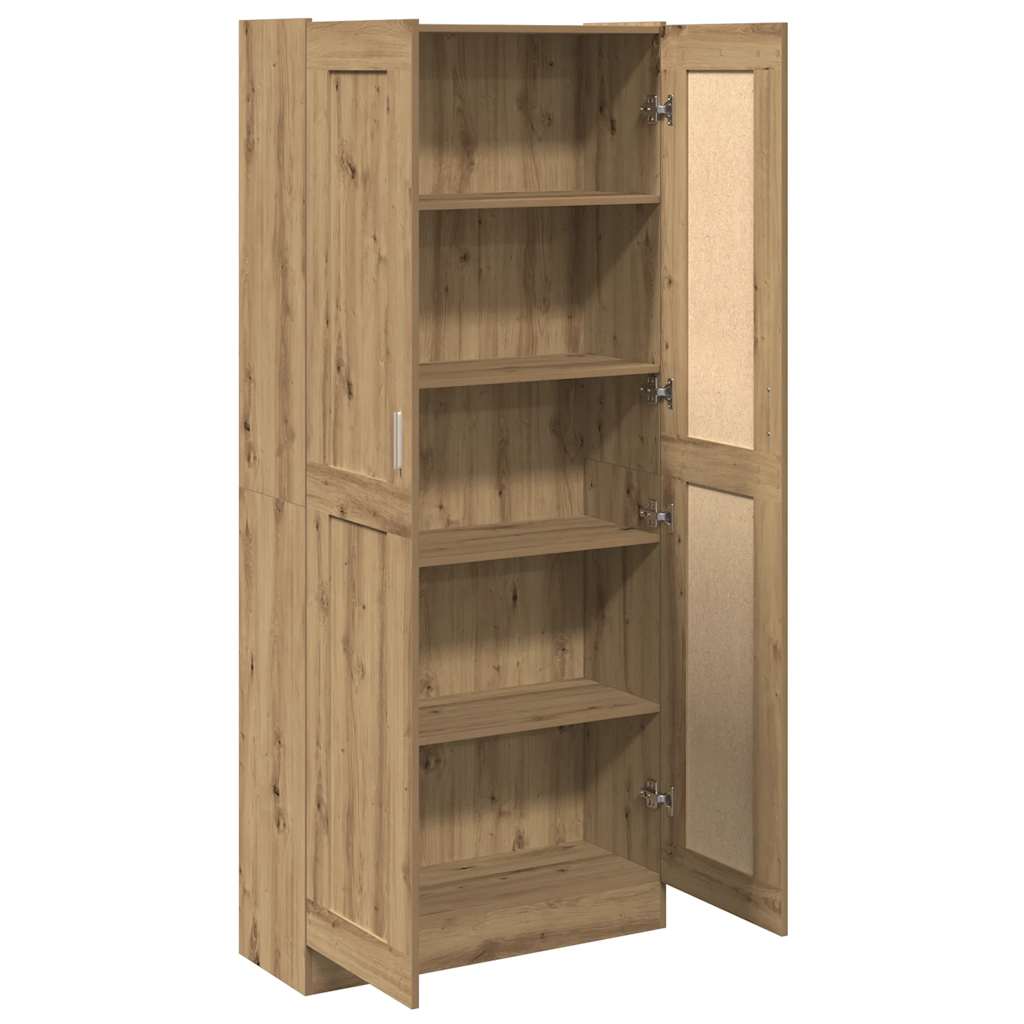 Highboard Artisan Oak 82,5x30,5x185 cm Engineered Wood