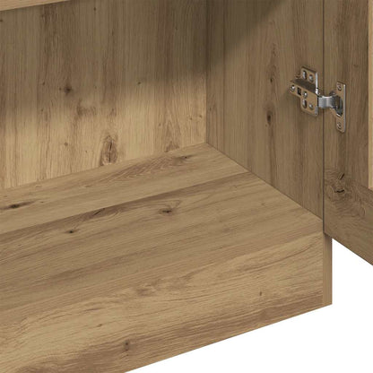 Highboard Artisan Oak 82,5x30,5x185 cm Engineered Wood