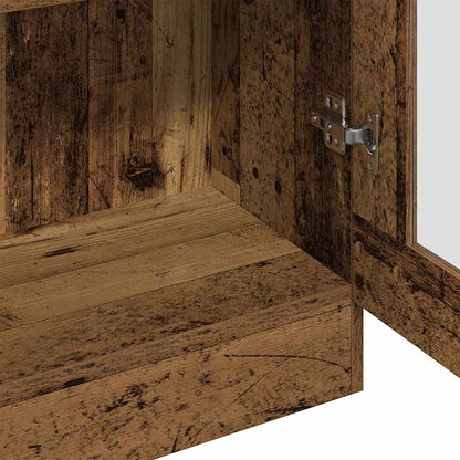 Highboard Old Wood 82,5x30,5x185 cm Engineered Wood