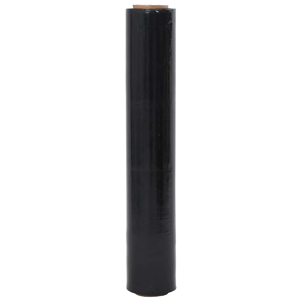 Stretch Film 2 pcs Black 20 μm 50 cm x 300 m