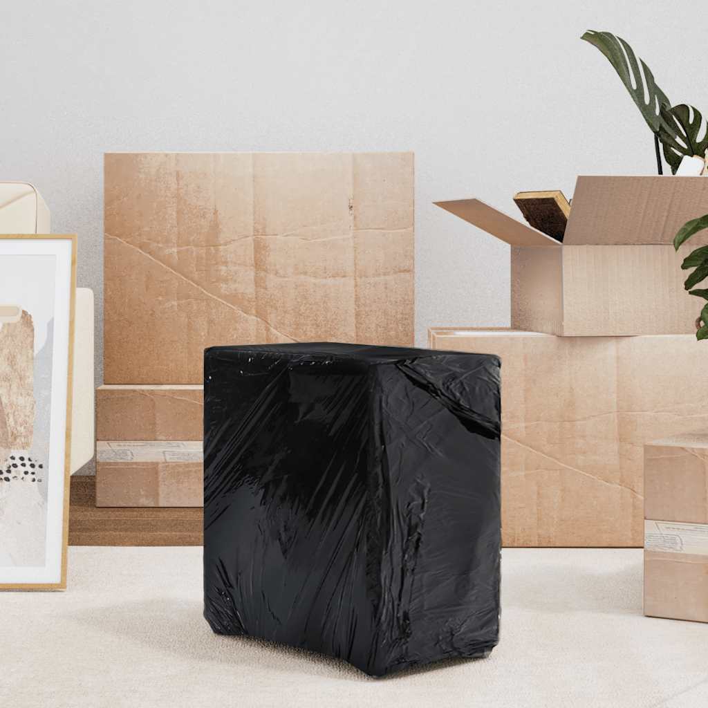 Stretch Film 6 pcs Black 30 μm 50 cm x 300 m