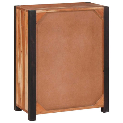 Sideboard with Drawer Brown 55 x 30 x 75 cm Solid Acacia Wood