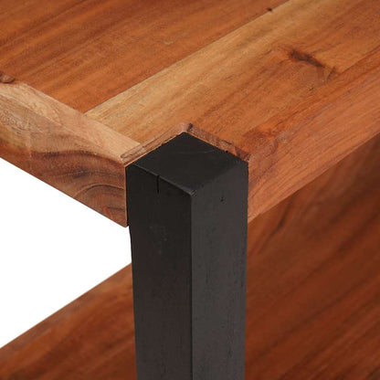 Bookshelf Brown 80 x 30 x 75 cm Solid Acacia Wood