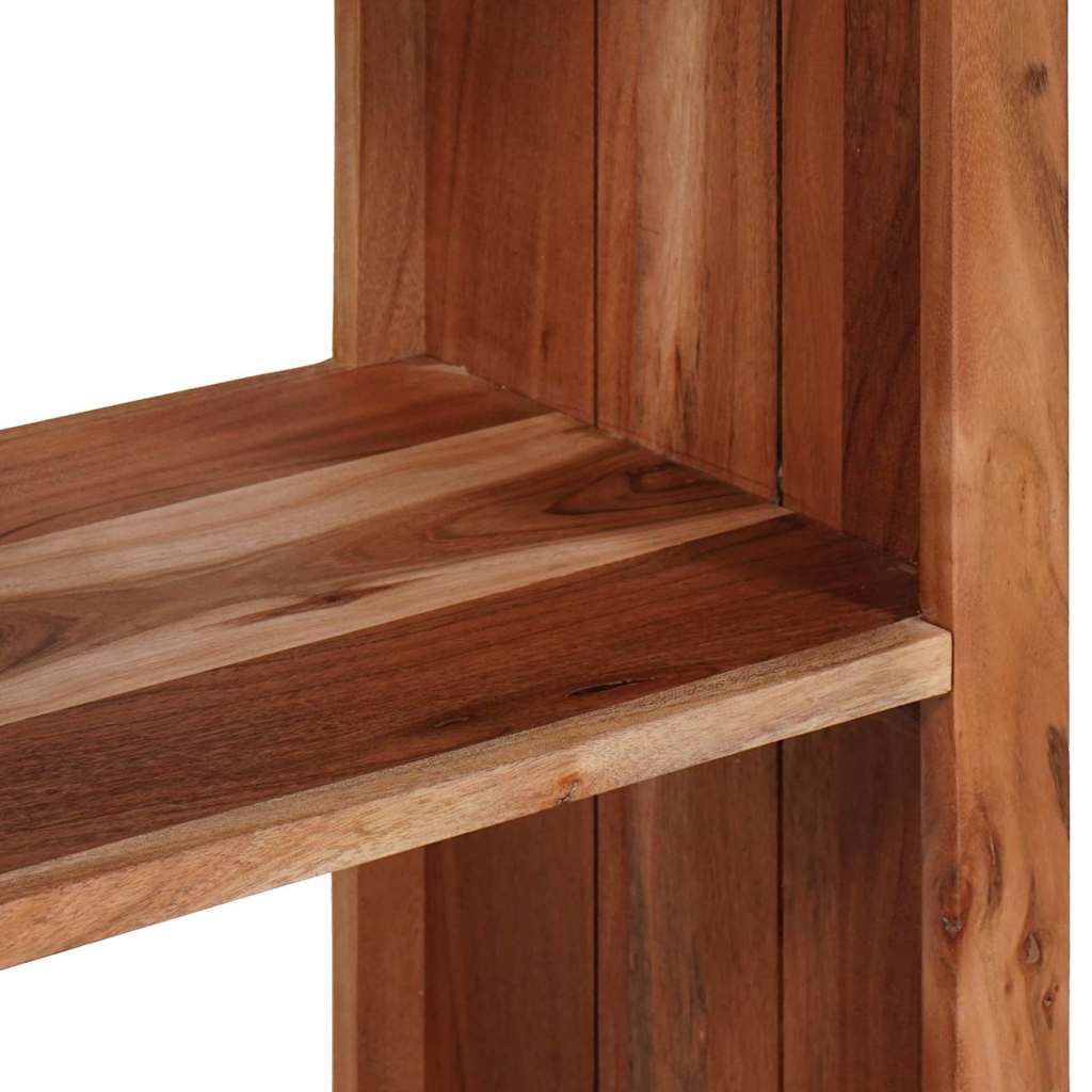 Bookshelf Brown 80 x 30 x 75 cm Solid Acacia Wood