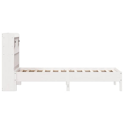 Bookcase Bed | White | Solid Pine wood | Single | Bookcase Bed