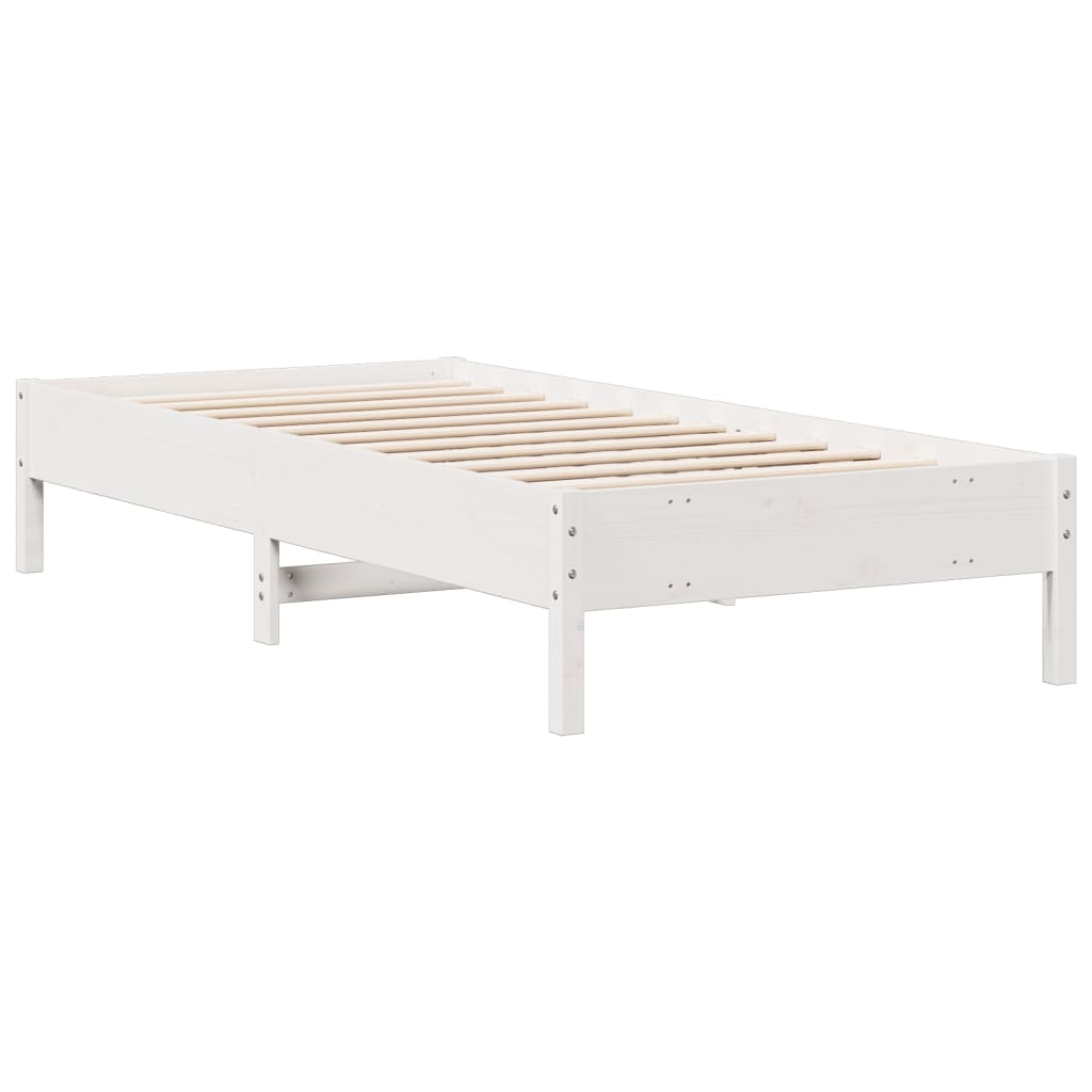 Bookcase Bed | White | Solid Pine wood | Single | Bookcase Bed