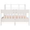 Bed Frame without Mattress White 140x200 cm Solid Wood Pine