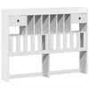 Bed Frame without Mattress White 140x200 cm Solid Wood Pine