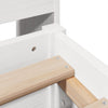 Bed Frame without Mattress White 140x200 cm Solid Wood Pine