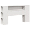 Bed Frame without Mattress White 140x200 cm Solid Wood Pine