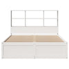 Bed Frame without Mattress White 140x200 cm Solid Wood Pine