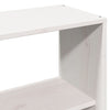 Bed Frame without Mattress White 140x200 cm Solid Wood Pine