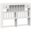 Bed Frame without Mattress White 140x200 cm Solid Wood Pine