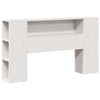 Bed Frame without Mattress White 140x200 cm Solid Wood Pine