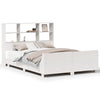 Bed Frame without Mattress White 140x200 cm Solid Wood Pine