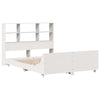 Bed Frame without Mattress White 140x200 cm Solid Wood Pine