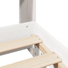 Bed Frame without Mattress White 140x200 cm Solid Wood Pine