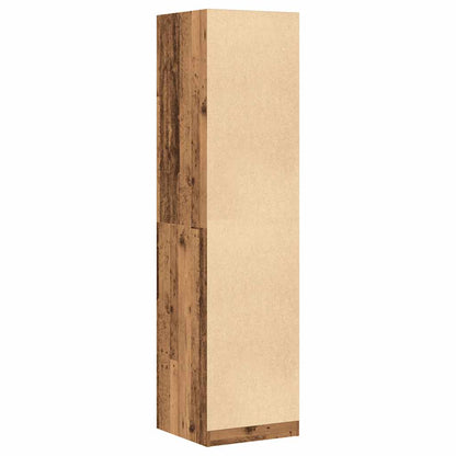 Wardrobe Old Wood 50x50x200 cm Engineered Wood