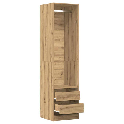 Wardrobe Artisan Oak 50x50x200 cm Engineered Wood