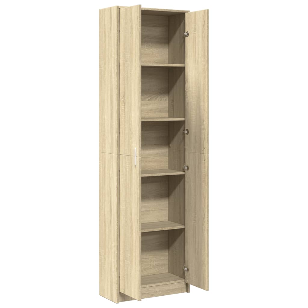 Hallway Wardrobe Sonoma Oak 55x25x189 cm Engineered Wood