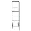 Firewood Rack Black 110x30x116 cm Steel