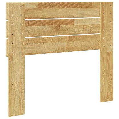 Headboard 75 cm Solid Wood Oak