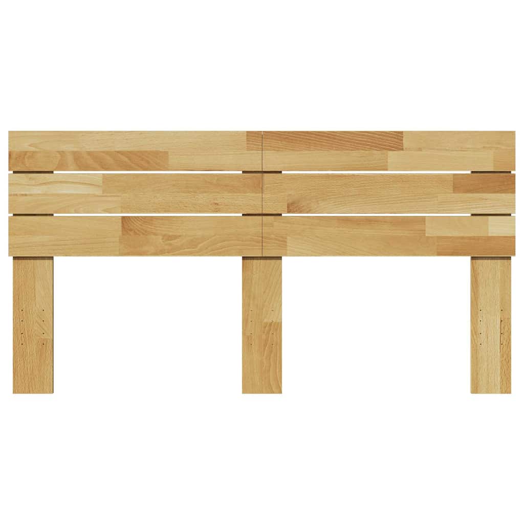 Headboard 150 cm Solid Wood Oak