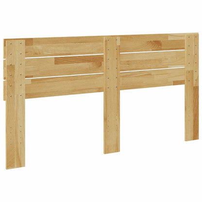 Headboard 160 cm Solid Wood Oak