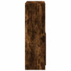 2 Piece Kitchen Cabinet Set Smoked Oak Engineered Wood