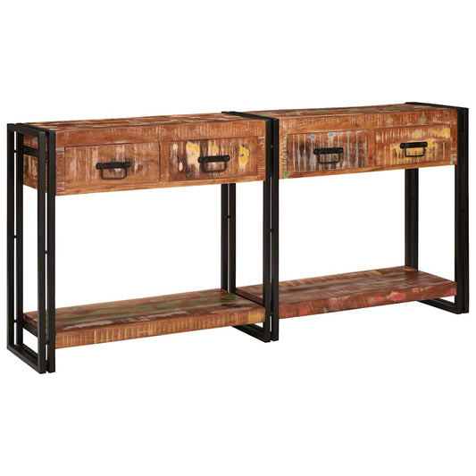 Console Tables 2 pcs Multicolour 161 x 33 x 75 cm