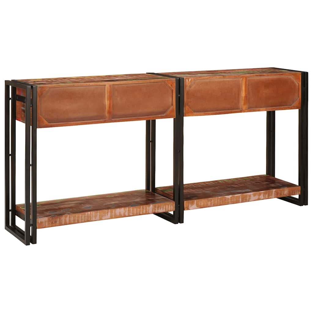 Console Tables with Drawer 2 pcs Multicolour 161 x 33 x 75 cm