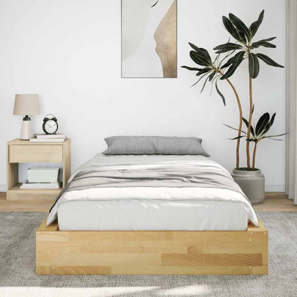 Bed Frame | Oak | Solid Oak Wood, Plywood | Single | Bed Frame
