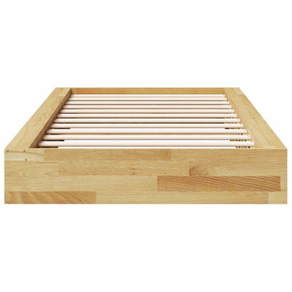 Bed Frame | Oak | Solid Oak Wood, Plywood | Single | Bed Frame