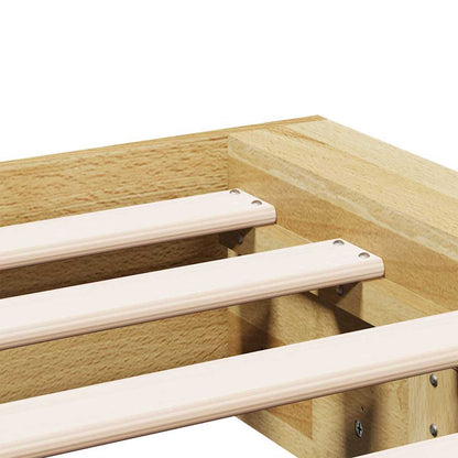 Bed Frame | Oak | Solid oak wood, Plywood | Double | Storage | Bed Frame