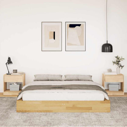 Bed Frame | Oak | Solid Oak Wood | Double | Bed Frame | Rectangular