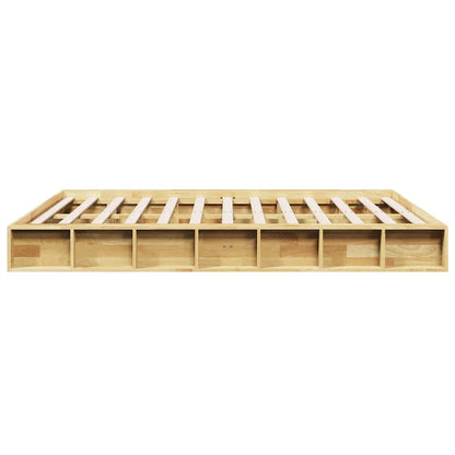 Bed Frame | Oak | Solid Oak Wood | Double | Bed Frame | Rectangular