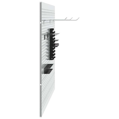 Tool Wall Panel 2 pcs Grey 100 x 1 x 60 cm