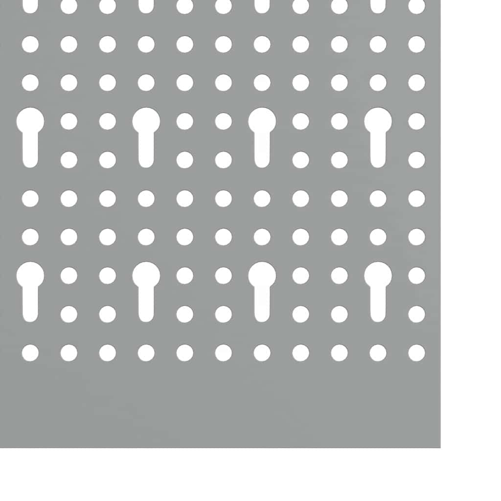 Tool Wall Panel 3 pcs Grey 150 x 1 x 60 cm