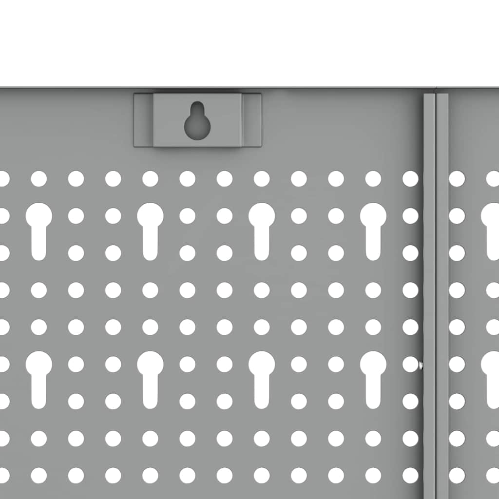 Tool Wall Panel 3 pcs Grey 150 x 1 x 60 cm