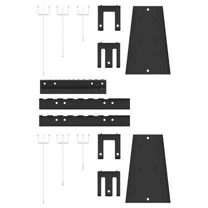 Tool Wall Panel 3 pcs Grey 150 x 1 x 60 cm
