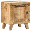 Bedside Cabinet 40x32x46 cm Solid Wood Rough Mango