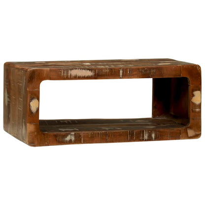 TV Cabinet Multicolour 60 x 30 x 25 cm Solid Reclaim wood