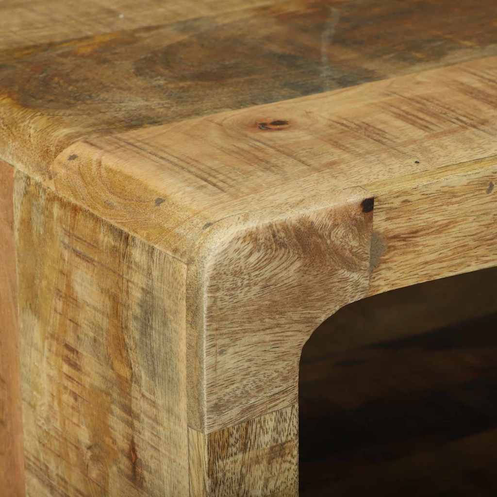 Coffee Table Brown 90 x 50 x 35 cm Solid Mango Wood